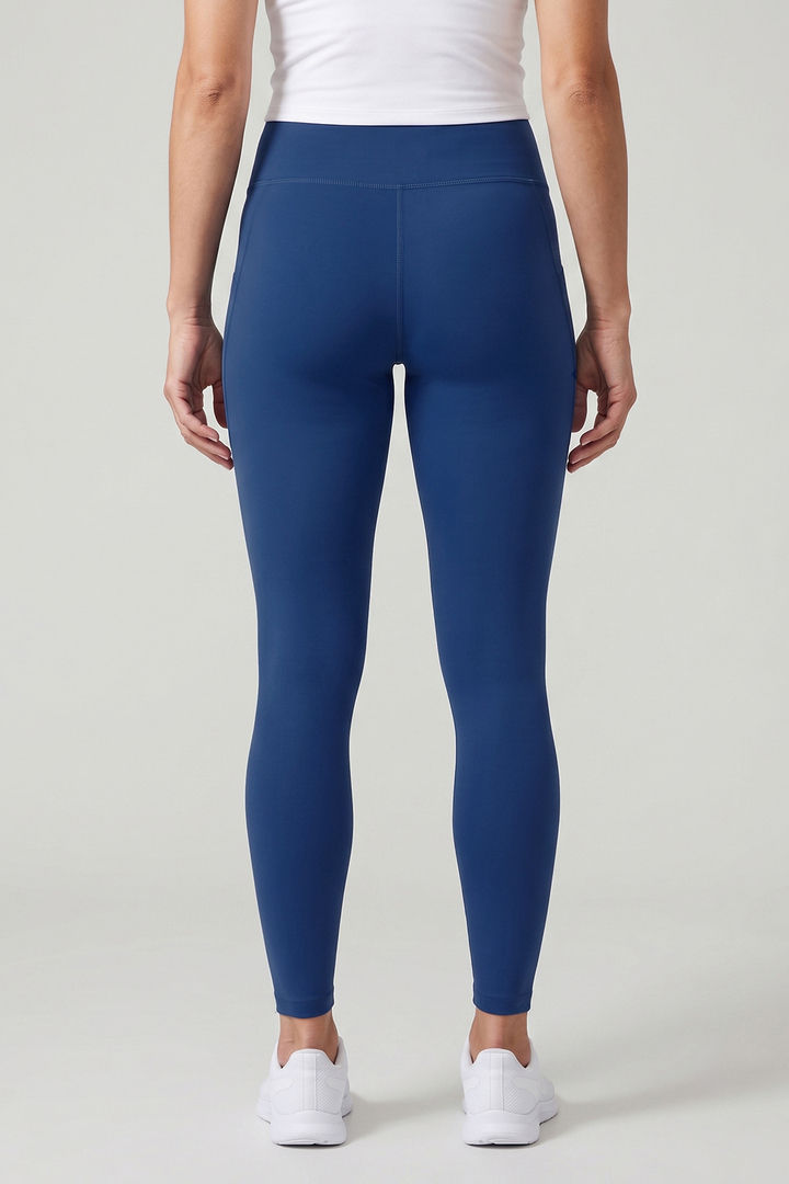 Zelocity Quick Dry Training Leggings - Deja Vu Blue — image 5